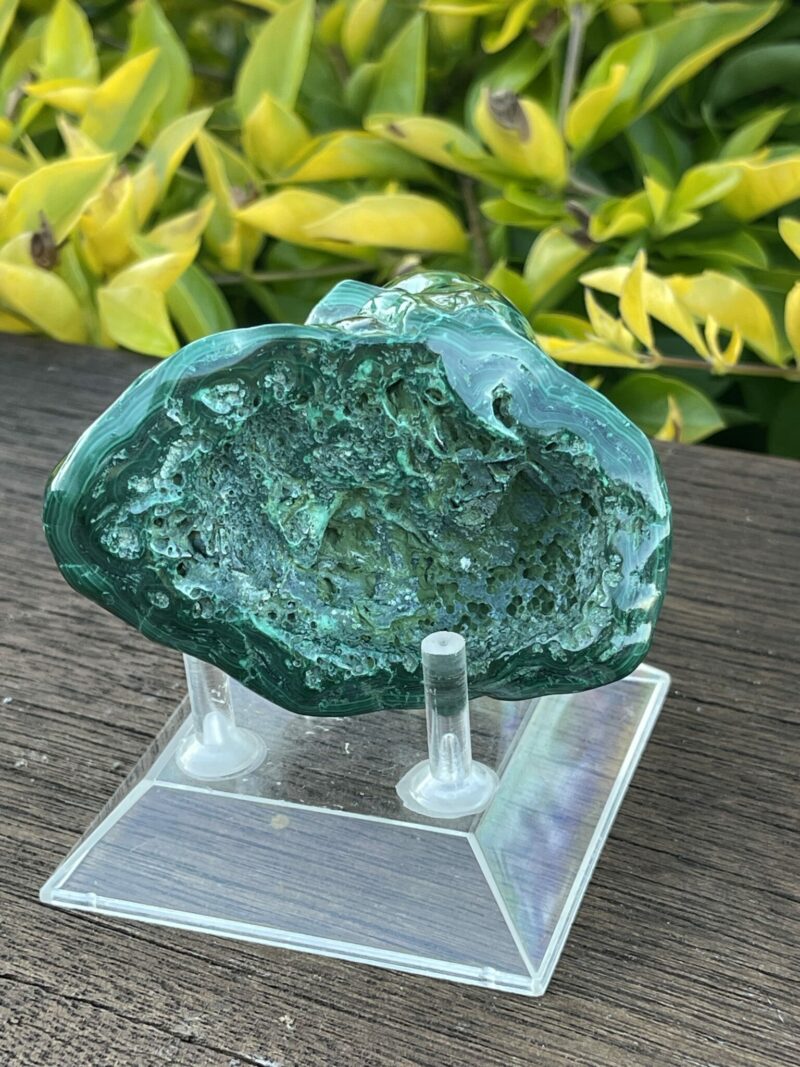 This is Captivating Malachite Freeform Specimen - 385g