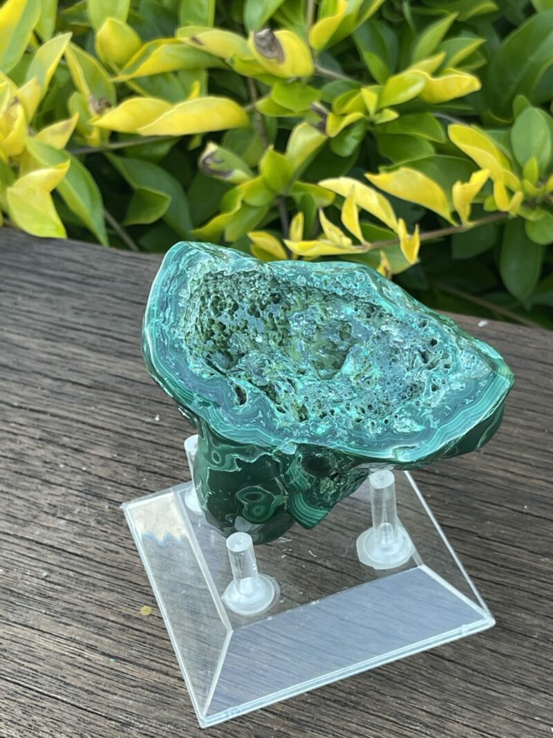 This is Captivating Malachite Freeform Specimen - 385g