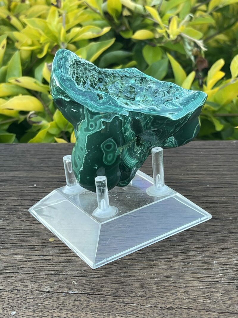 This is Captivating Malachite Freeform Specimen - 385g