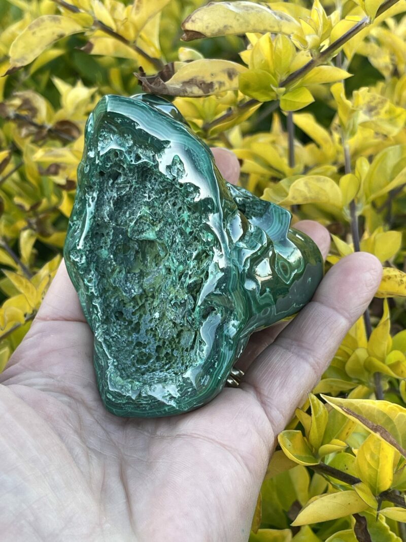 This is Captivating Malachite Freeform Specimen - 385g