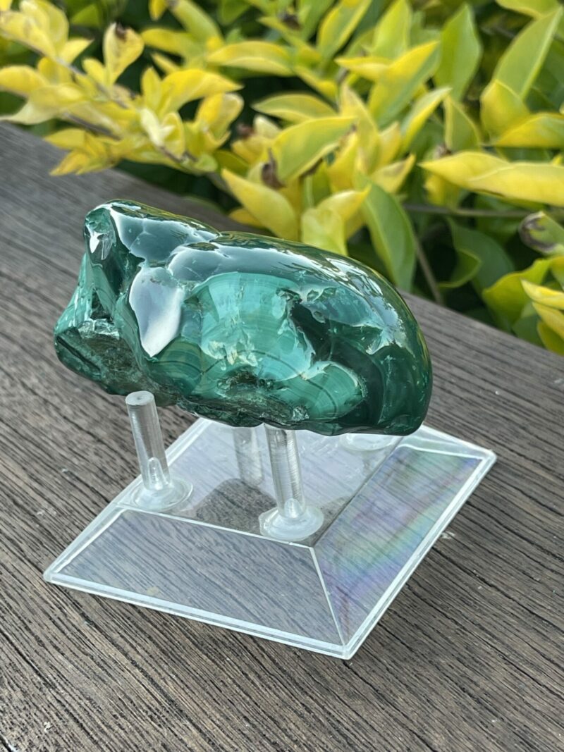 This is Radiant Malachite Freeform Specimen - 378g