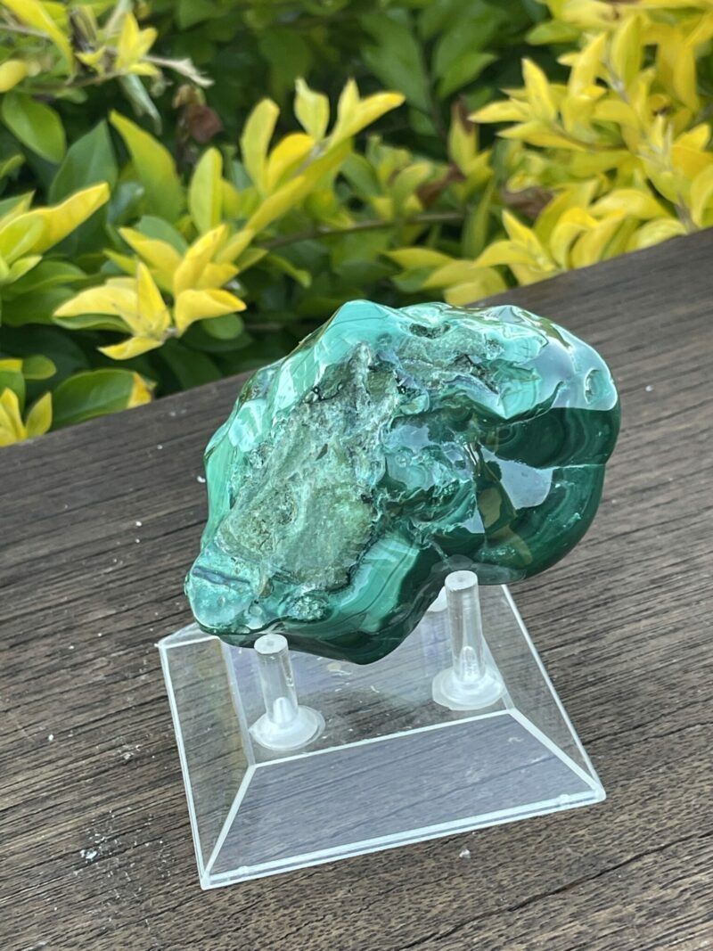 This is Radiant Malachite Freeform Specimen - 378g