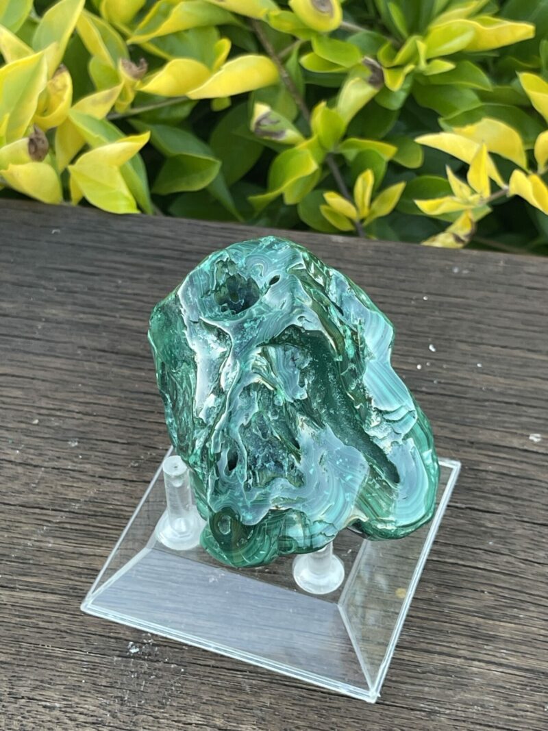 This is Transformative Malachite Freeform Specimen - 369g