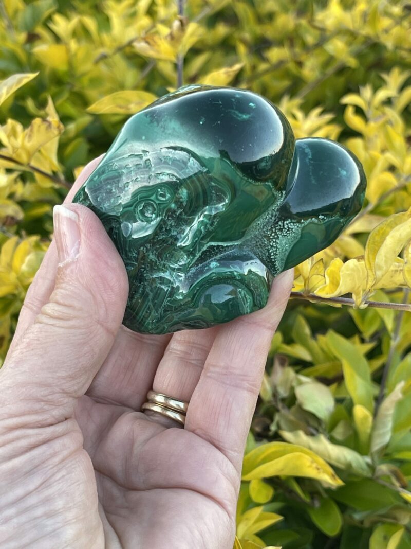 This is Transformative Malachite Freeform Specimen - 369g