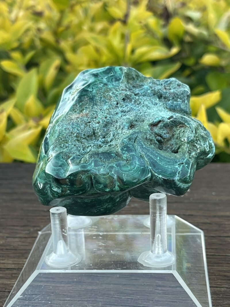 This is Vibrant Malachite Freeform Specimen - 331g