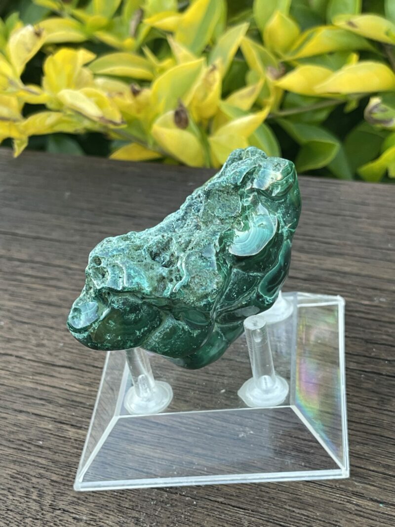 This is Vibrant Malachite Freeform Specimen - 331g