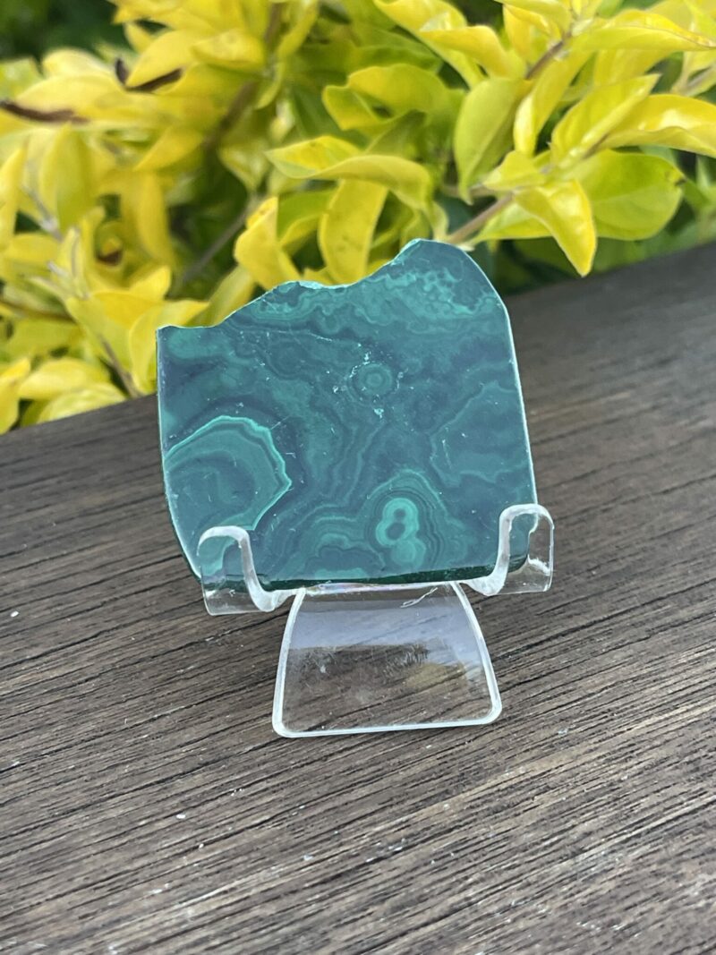 This is Transformational Malachite Slice 3 - 26g