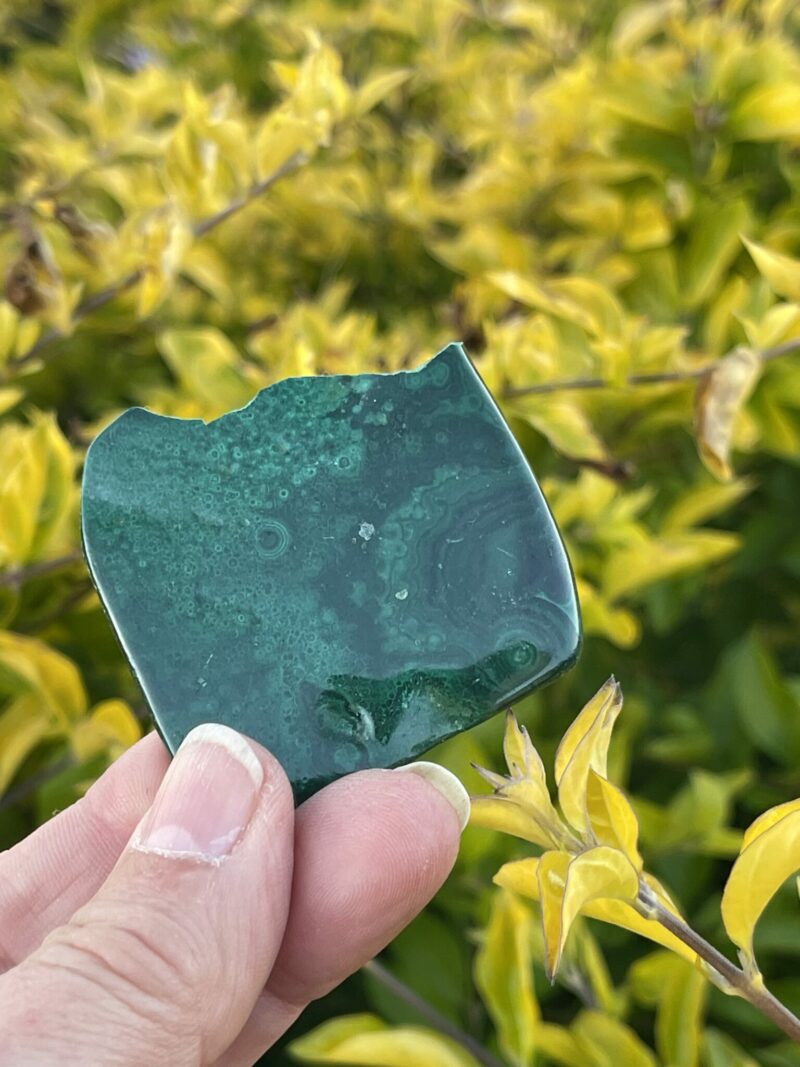 This is Transformational Malachite Slice 3 - 26g