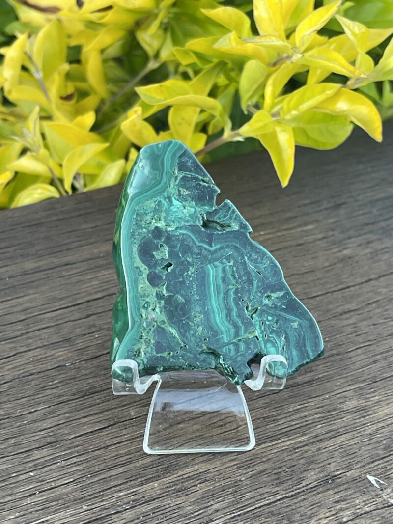 This is Magical Malachite Slice 4 - 76g