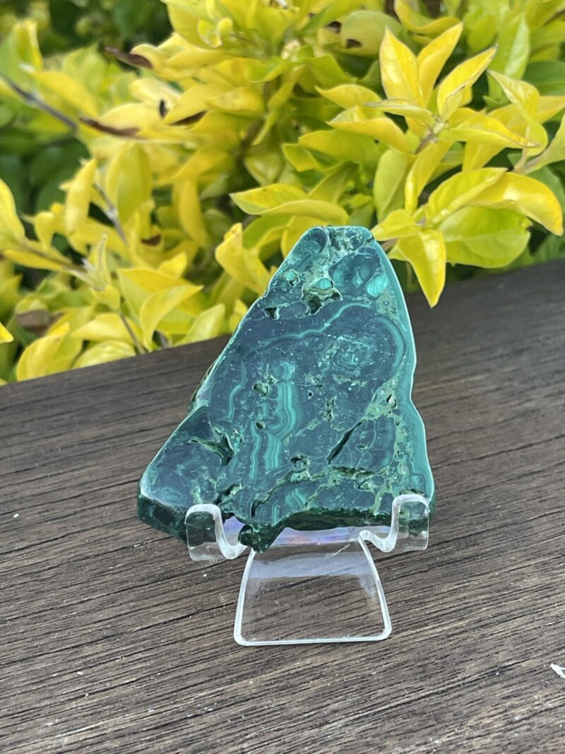 This is Magical Malachite Slice 4 - 76g