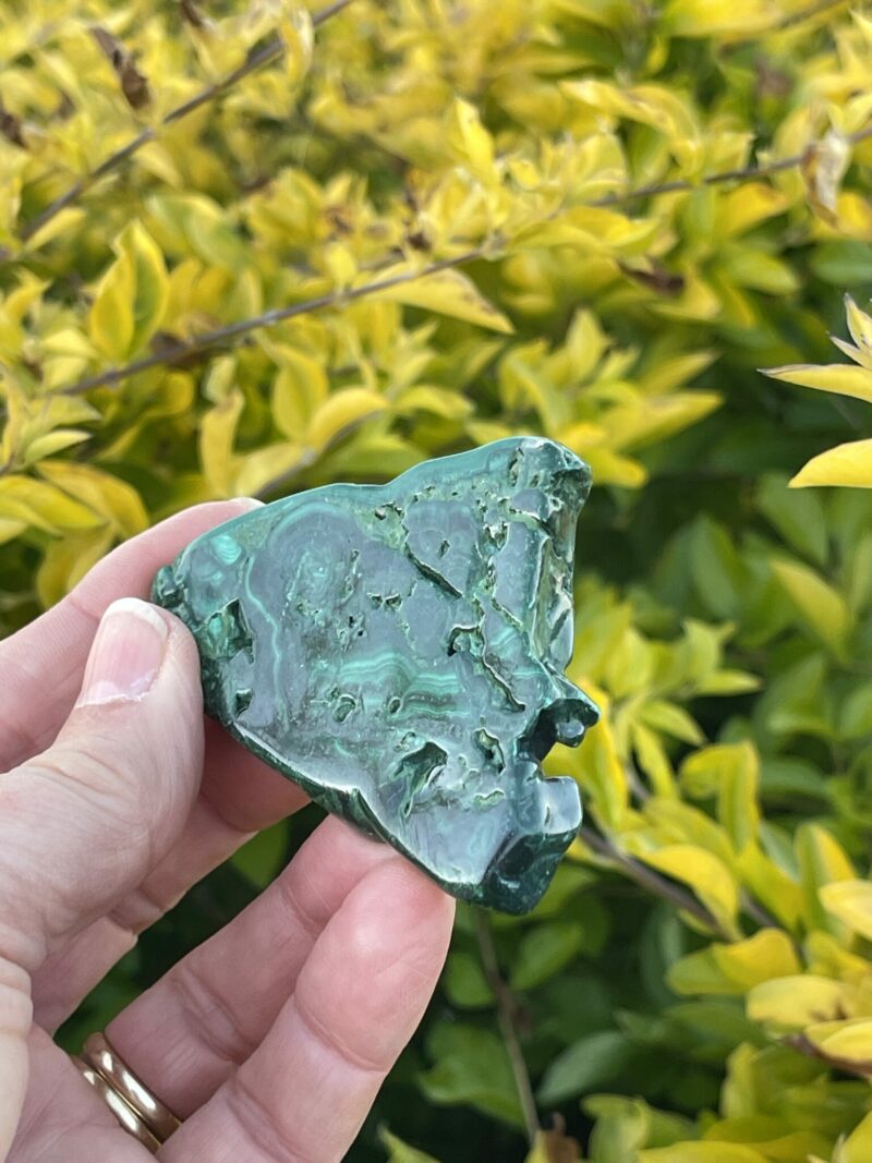 This is Magical Malachite Slice 4 - 76g