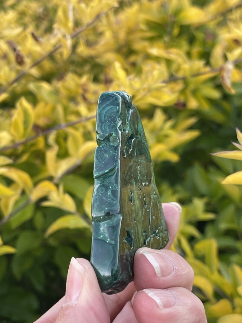 This is Magical Malachite Slice 4 - 76g