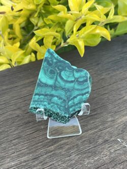 Discover Tranquility with Our 59g Malachite Slice