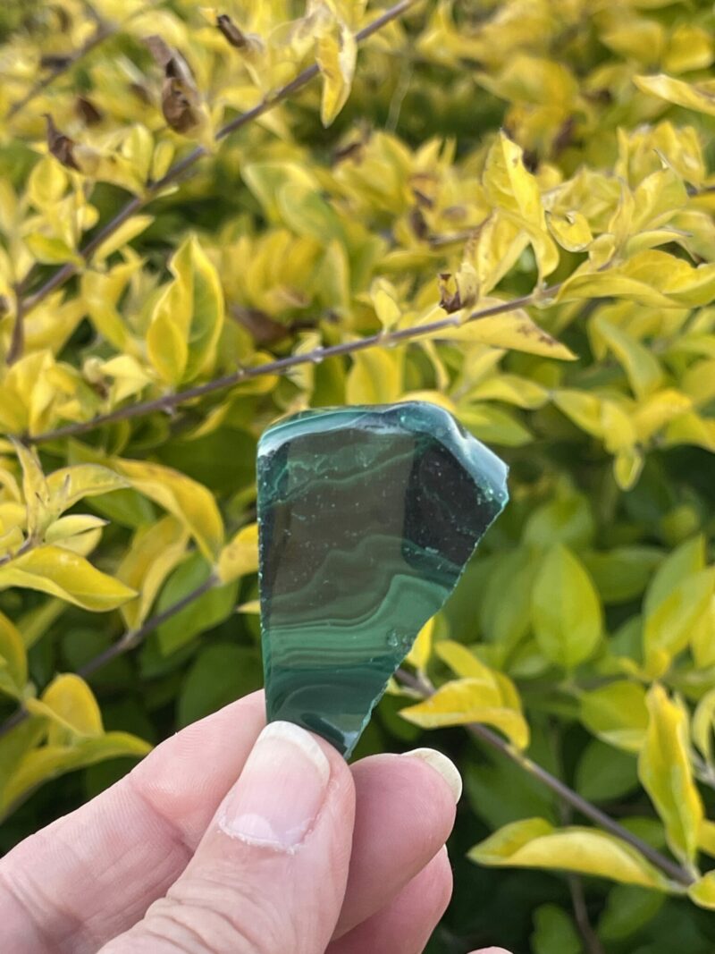 This is Malachite Serenity Slice - 22g