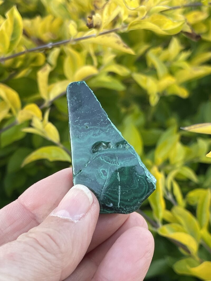 This is Malachite Serenity Slice - 22g