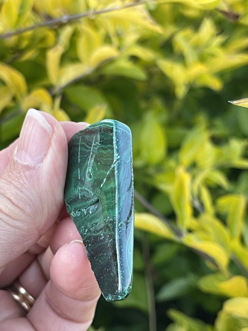 This is Malachite Serenity Slice - 22g