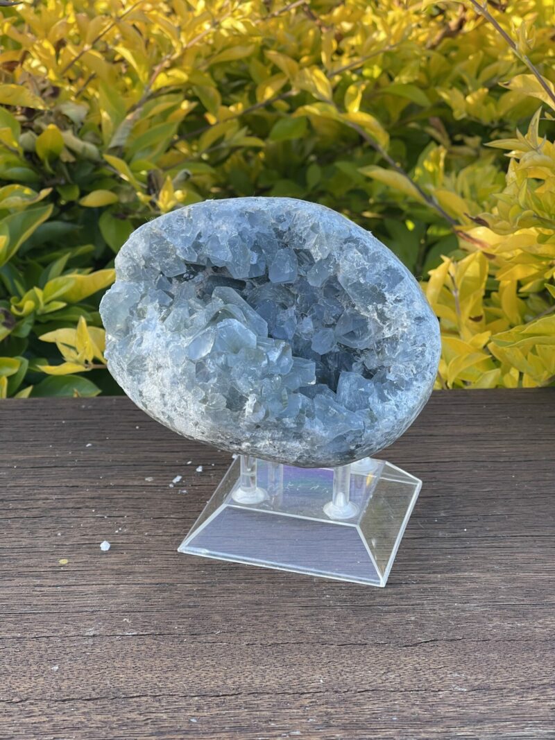 This is the Magic of the Celestite Open Egg Cluster