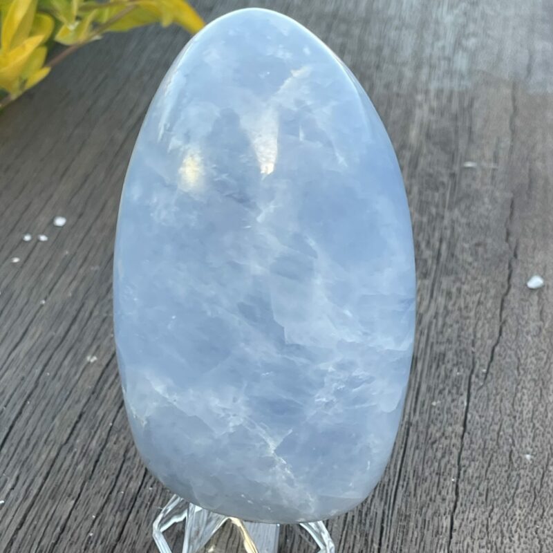 This is Radiant Polished Celestite Dome - 571g