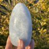 This is Radiant Polished Celestite Dome - 571g