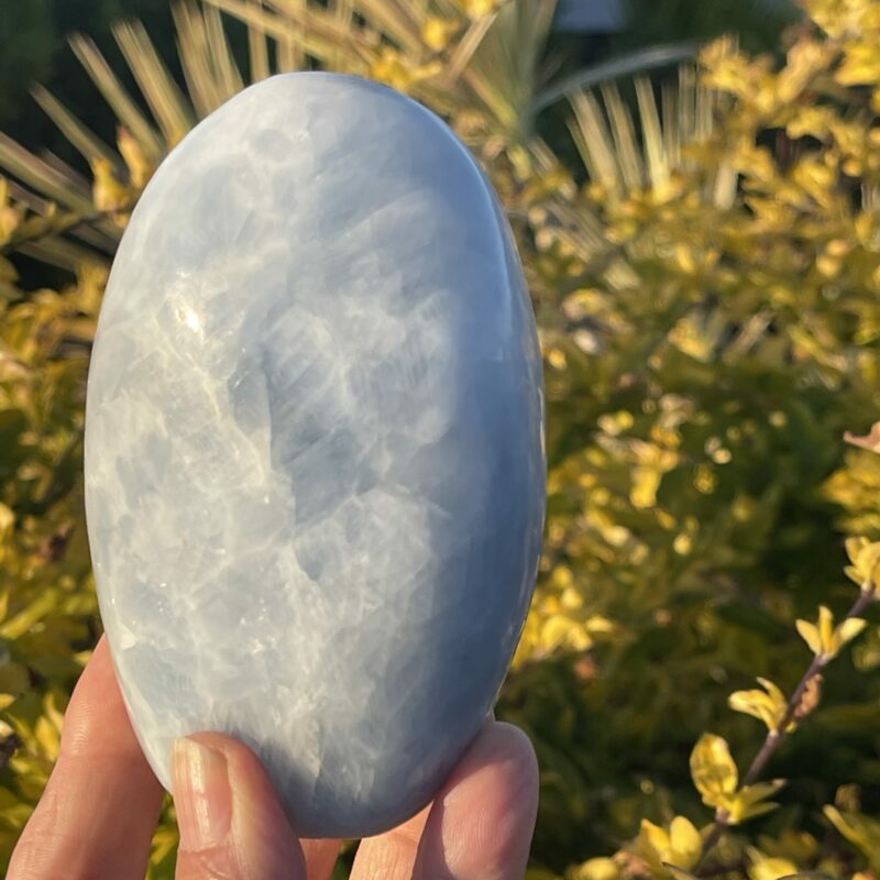 This is Beautiful Polished Celestite Dome - 523g