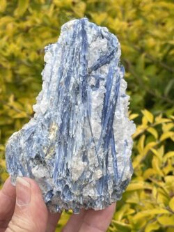 This is Empowering Blue Kyanite with Quartz Specimen - 563g