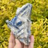 This is Balancing Blue Kyanite with Quartz Specimen - 466g