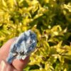 This is Charming Blue Kyanite with Garnet Specimen - 21g