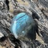 This is Enigmatic One-Side Polished Labradorite Freeform - 430gr