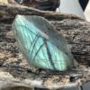 This is Enigmatic One-Side Polished Labradorite Freeform - 430gr