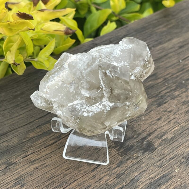 This is Divine Smoky Elestial Raw Specimen - 215g