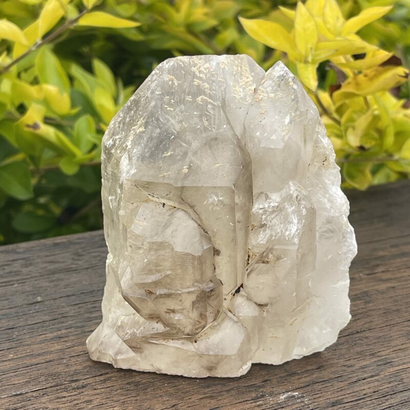 This is Seraphic Smoky Elestial Tuby Crystal - 380g