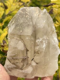 This is Seraphic Smoky Elestial Tuby Crystal - 380g