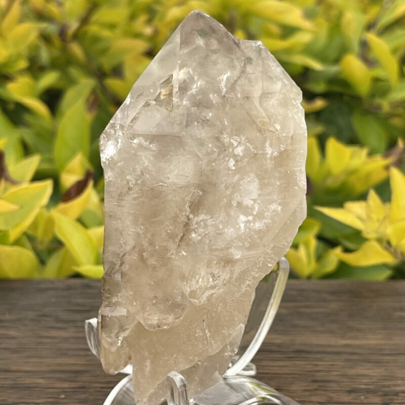 this is Angelic Smoky Elestial Crystal - 266g