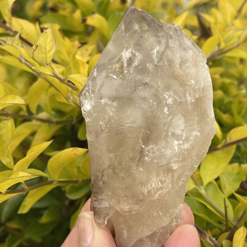 this is Angelic Smoky Elestial Crystal - 266g