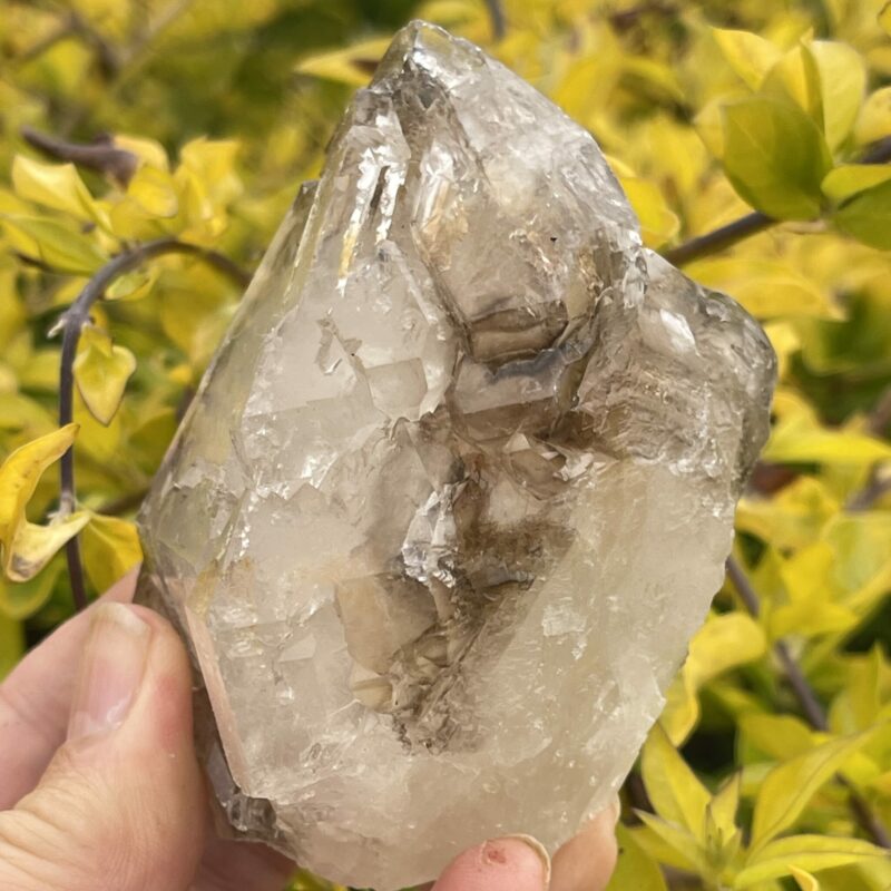 This is Radiant Smoky Elestial Crystal - 260g