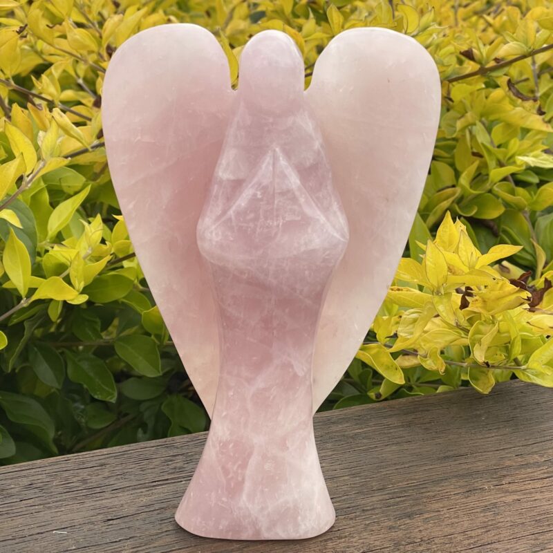 This is Radiant Rose Quartz Angel - 800g