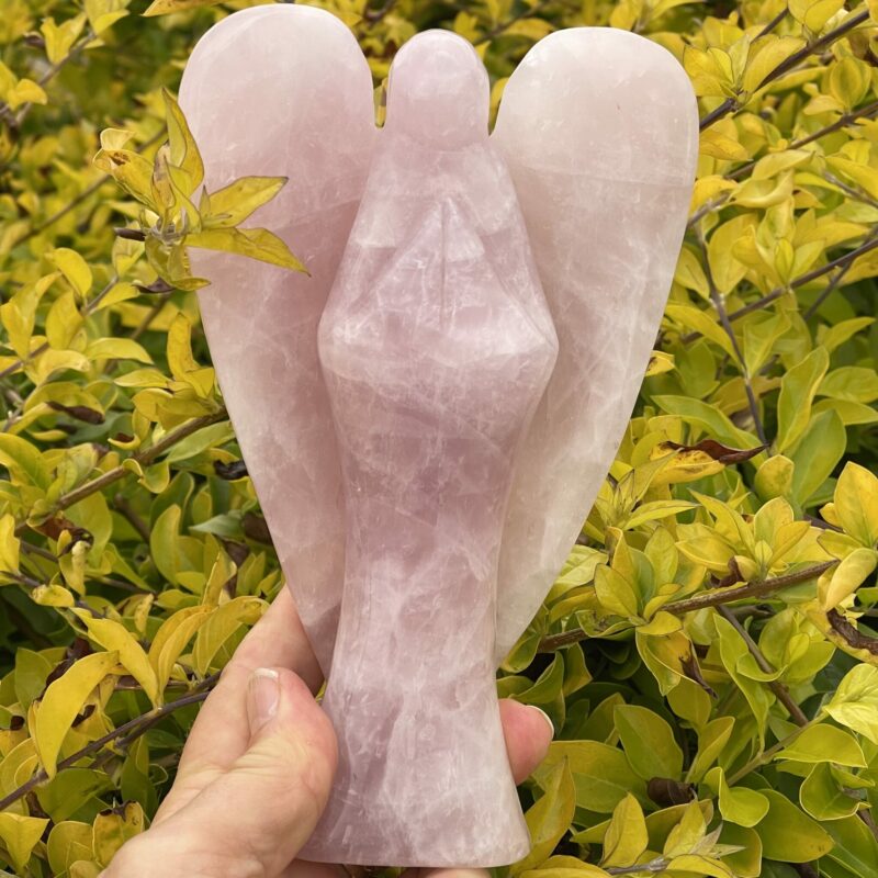 This is Radiant Rose Quartz Angel - 800g