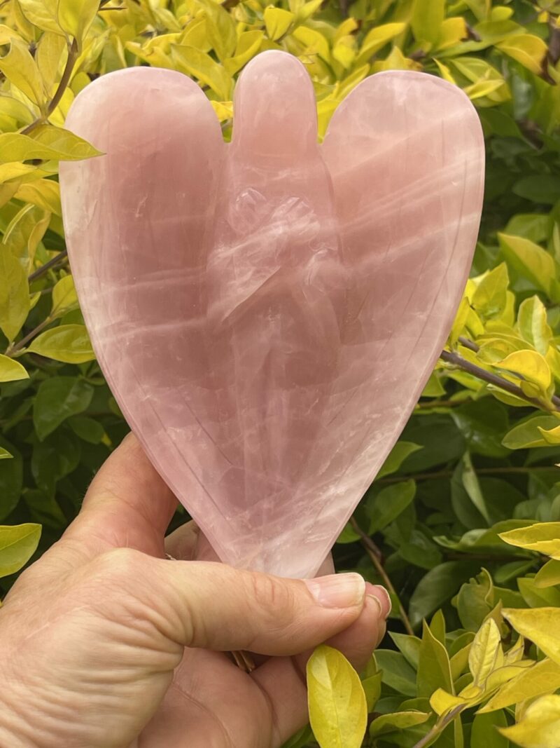 This is Loving Rose Quartz Angel - 675g