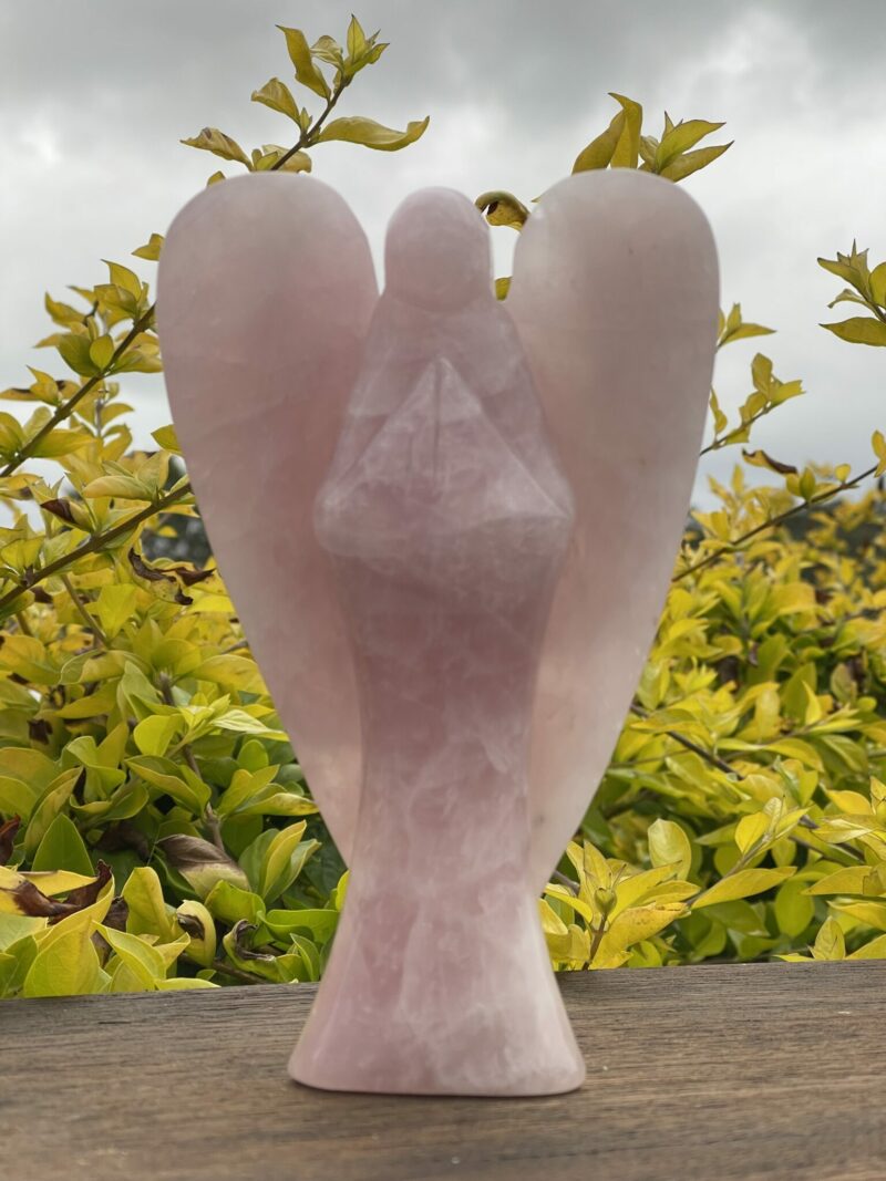 This is Radiant Rose Quartz Angel - 800g