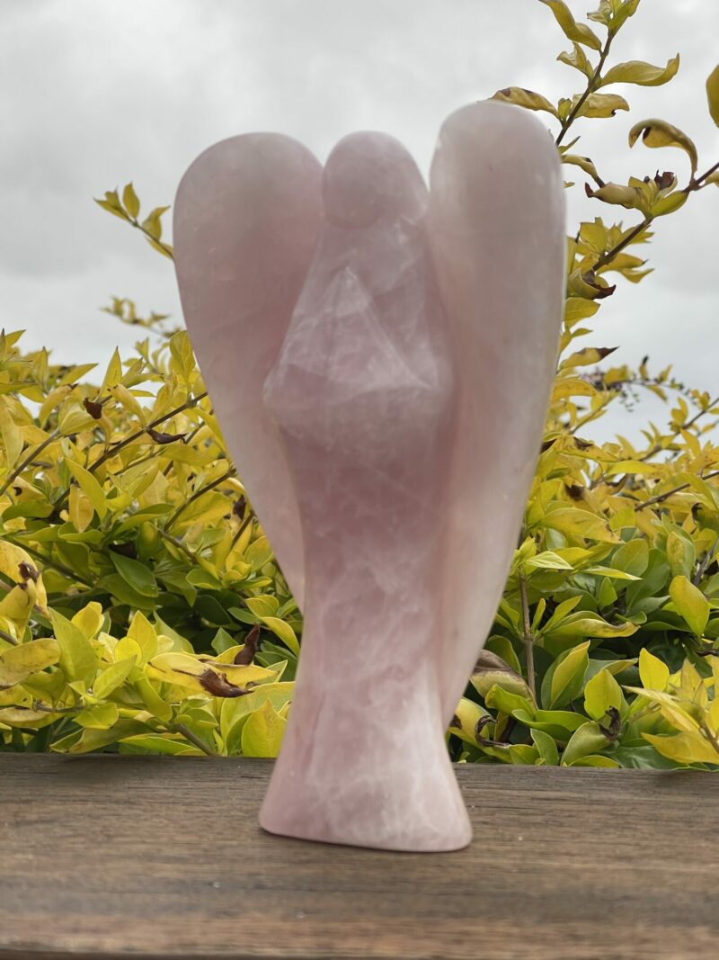 This is Radiant Rose Quartz Angel - 800g