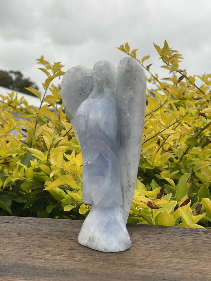 This is Absolutely Peaceful Blue Celestite Angel - 740g