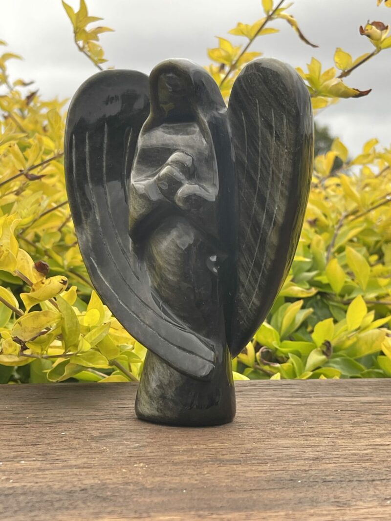 This is Protective Black Obsidian Angel - 700g