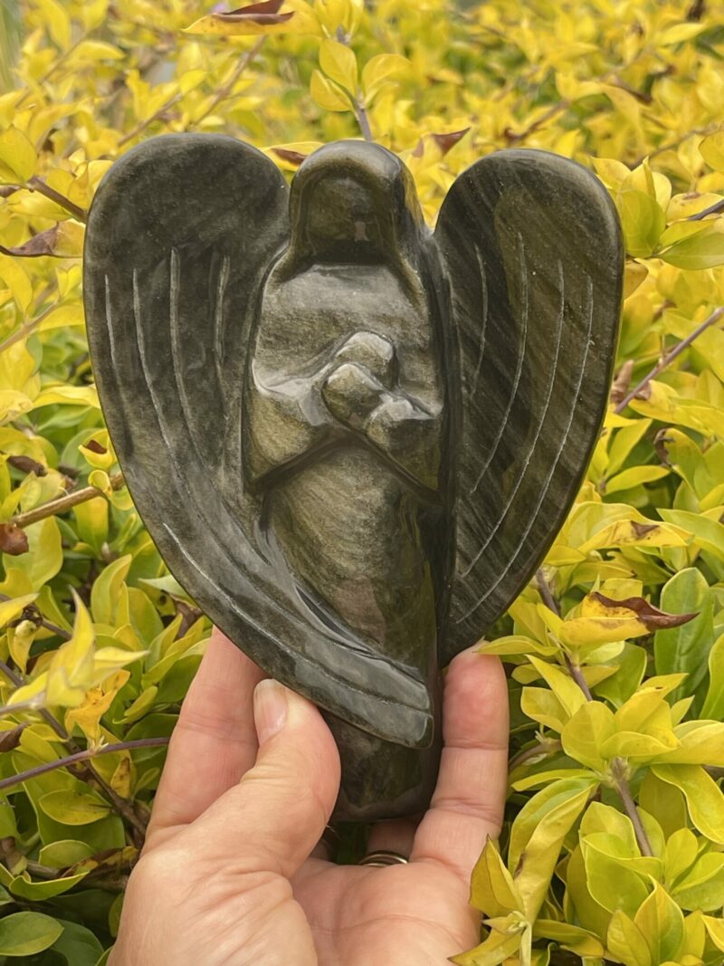 This is Protective Black Obsidian Angel - 700g