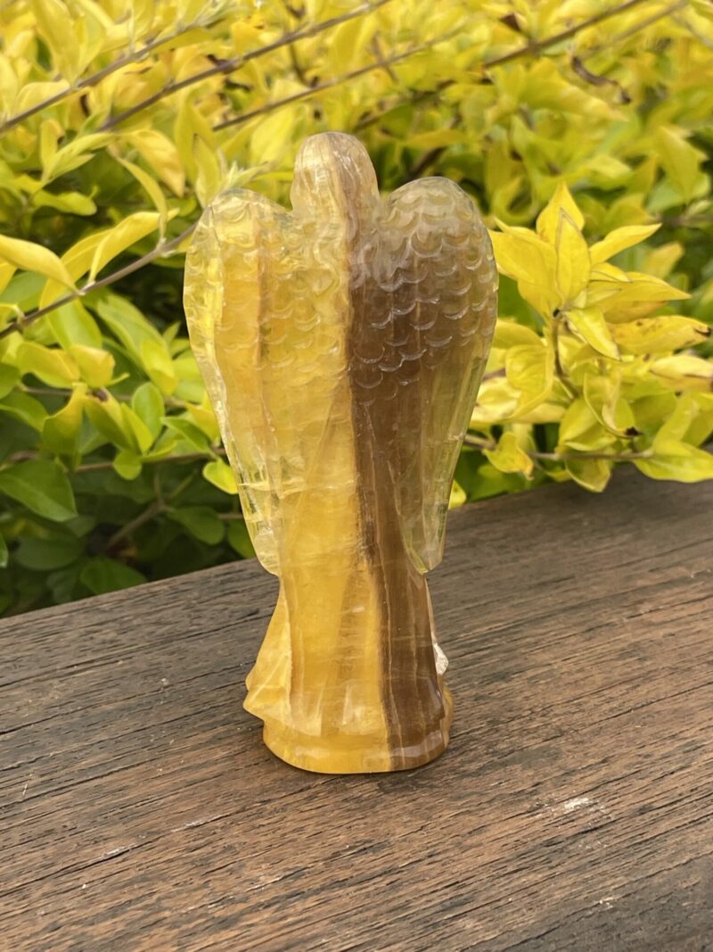 This is Illuminating Gold Fluorite Angel - 260g