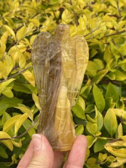 This is Illuminating Gold Fluorite Angel - 260g