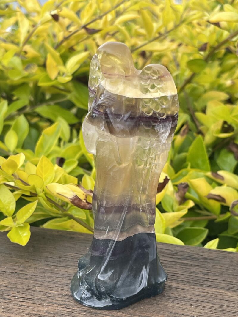 This is Soothing Rainbow Fluorite Angel - 266g