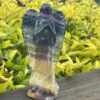 This is Comforting Rainbow Fluorite Angel - 266g