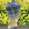 This is Comforting Rainbow Fluorite Angel - 266g