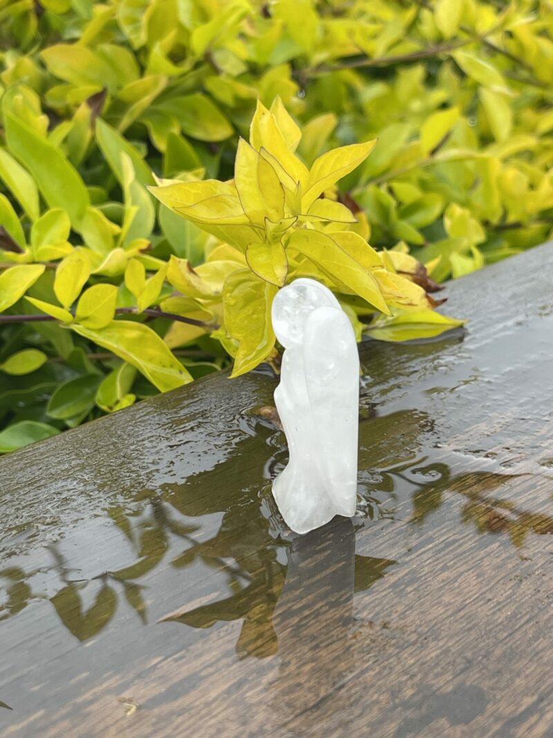 This is Pure Clear Quartz Angel of Light - 5cm