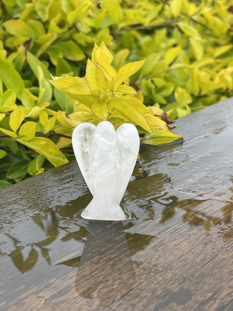 This is Pure Clear Quartz Angel of Light - 5cm